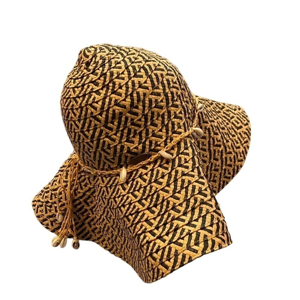 Panama Jack Women's Paper Braid Sun Hat O/S - Picture 3 of 9